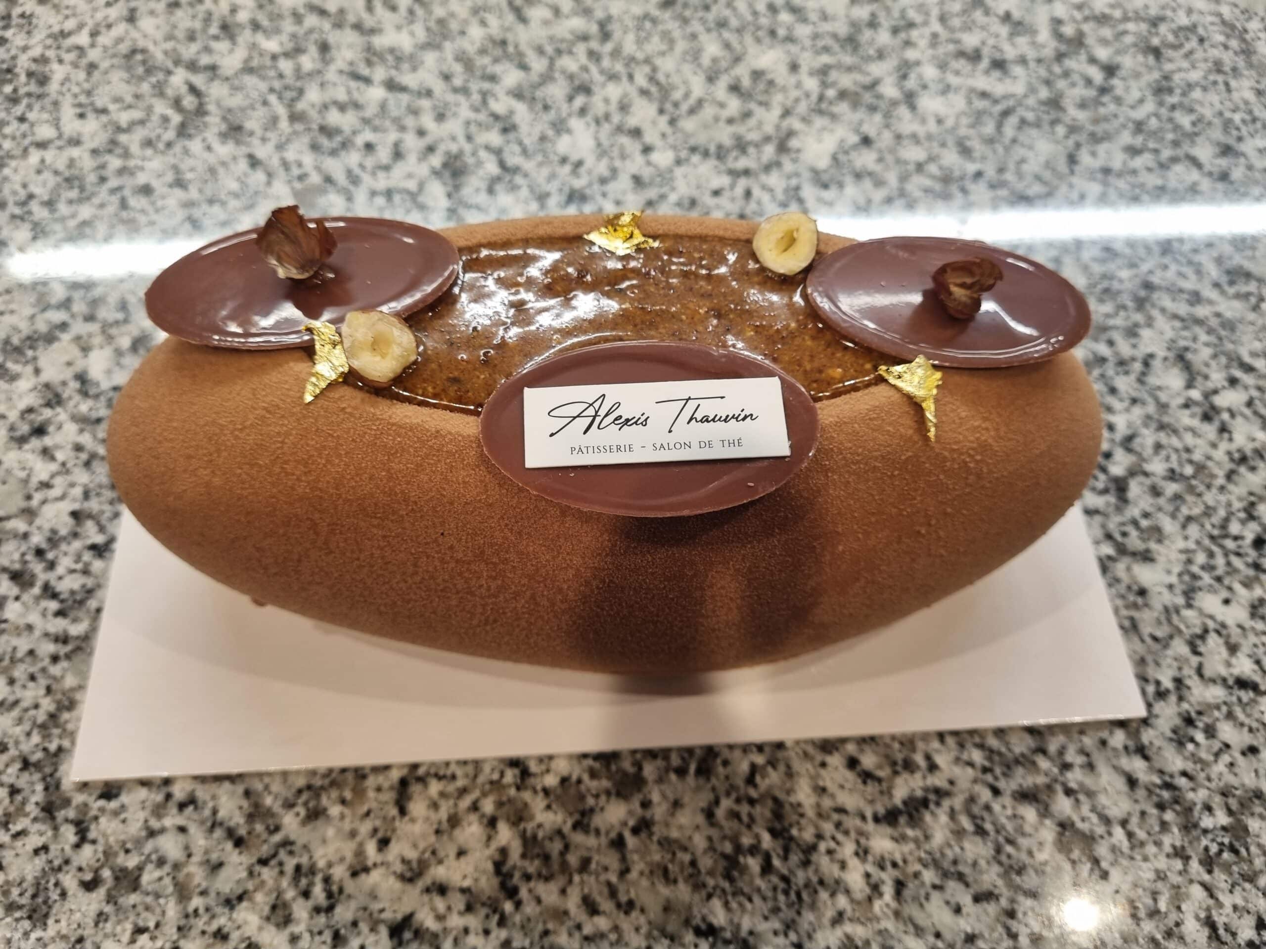 Bûche gianduja